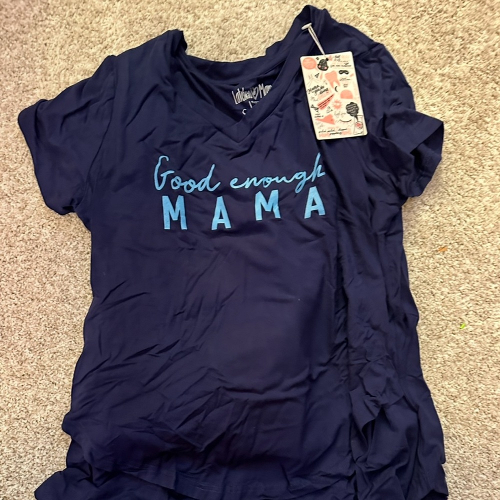 Latched Mama “Good Enough” t shirt NWT